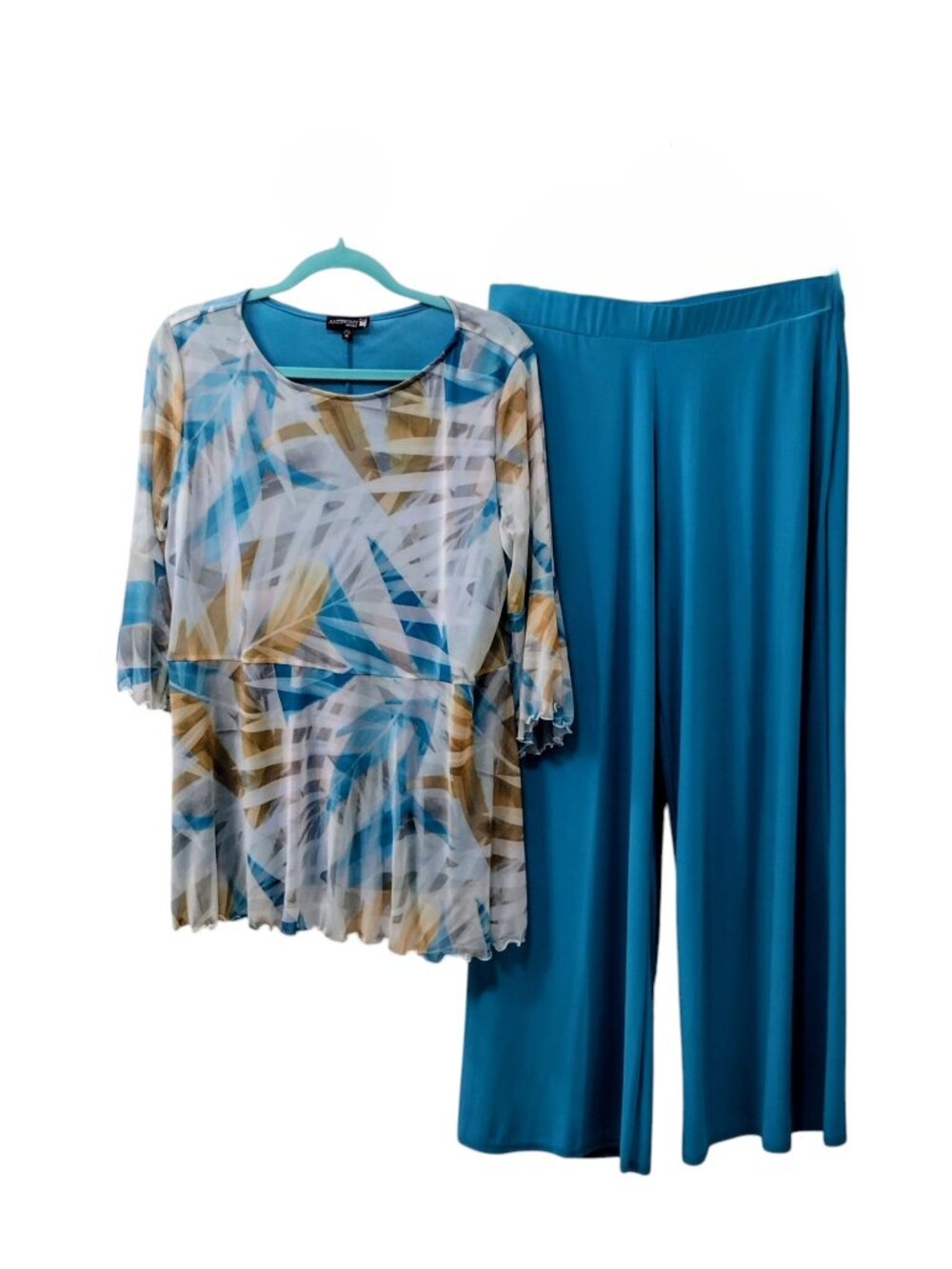 Antthony 2-pc. Blue Pant Set, Size XL